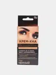 Черный крем-хна для татуажа бровей, Fito косметик, 1 г+1,5 мл