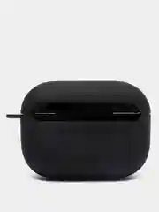 Фиолетовый силиконовый чехол для наушников Airpods Pro с принтом Nike, Nasa (Найк, Наса))