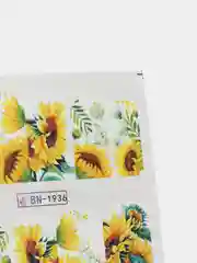 Наклейки для ногтей, слайдеры, стикеры, для ногтей (водные) - Sun Flower BN1936