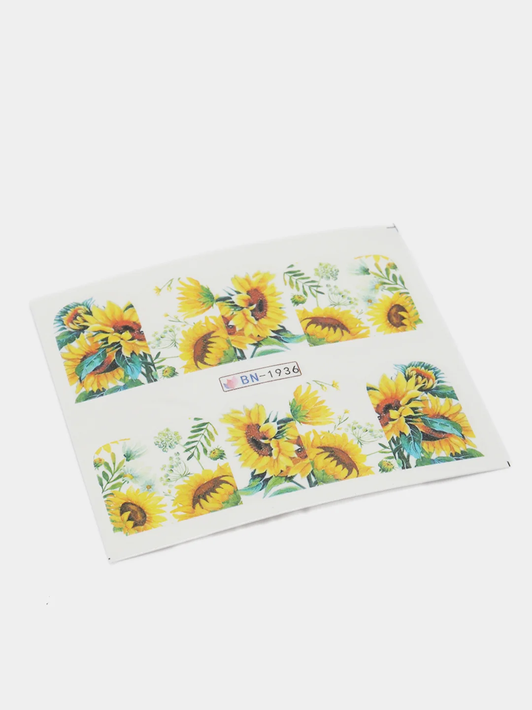 Наклейки для ногтей, слайдеры, стикеры, для ногтей (водные) - Sun Flower BN1936