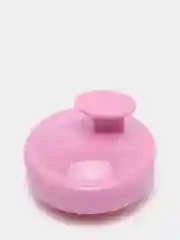 Розовый щетка - массажер для кожи головы