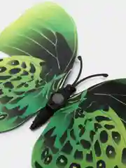 Зеленый бабочки на магните 12шт