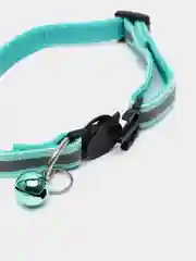 Бирюзовый светоотражающий ошейник, 16 цветов, для кошек и собак