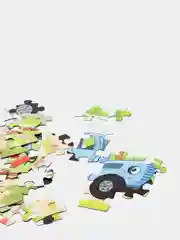 Зеленый пазлы 35 элементов