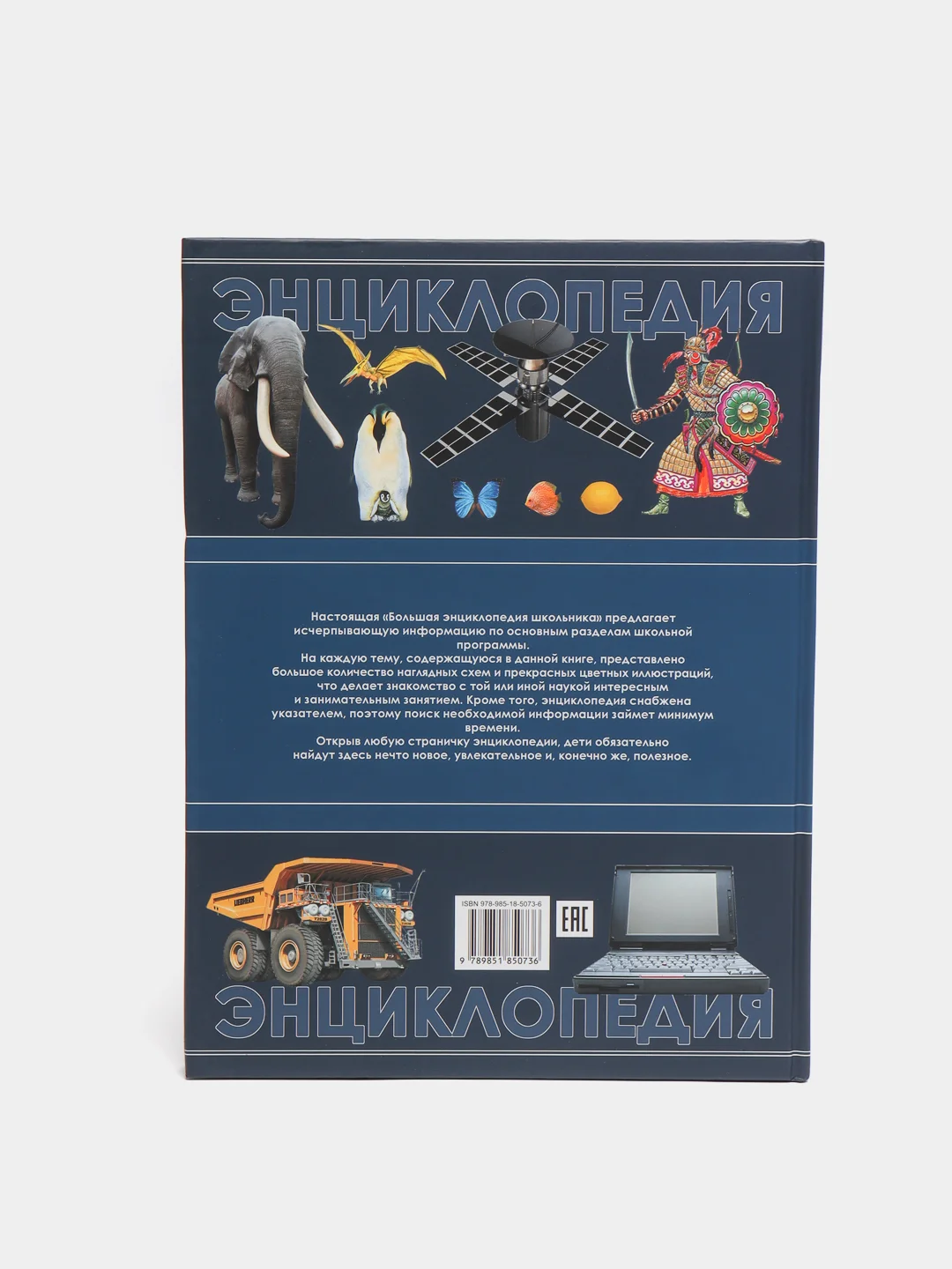 Детская книга "Большая энциклопедия школьника", развивающая