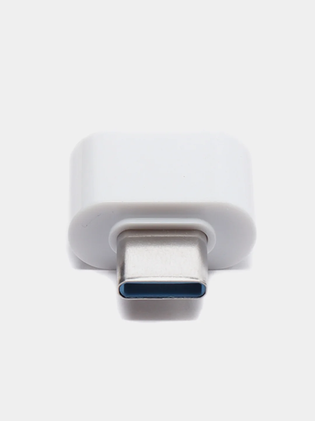 Белый otg переходник с Type-C на USB и с microUSB на USB (ОТГ)