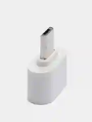 Белый otg переходник с Type-C на USB и с microUSB на USB (ОТГ)