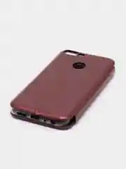 Пурпурный чехол-книжка на Huawei Honor 9 Lite, Хуавей Хонор 9 Лайт