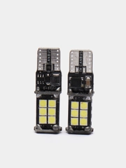 Габаритные светодиодные лампы, 2 штуки, автомобильная LED лампа T10 W5W с canbus