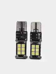 Габаритные светодиодные лампы, 2 штуки, автомобильная LED лампа T10 W5W с canbus