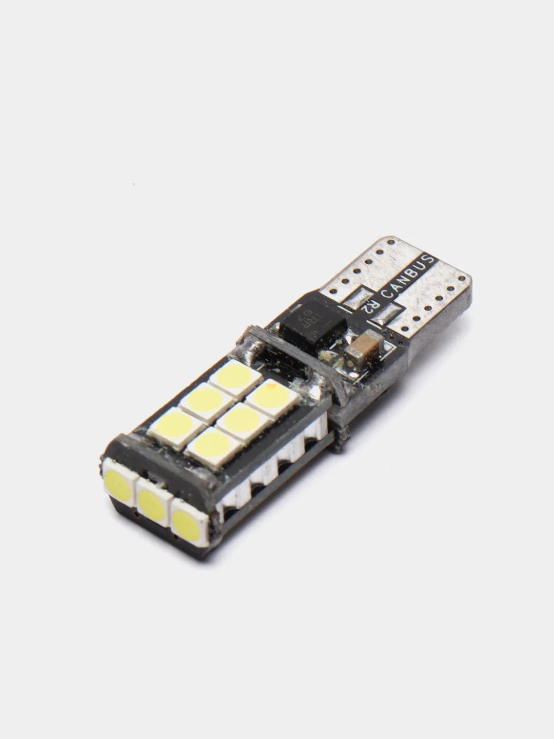Габаритные светодиодные лампы, 2 штуки, автомобильная LED лампа T10 W5W с canbus