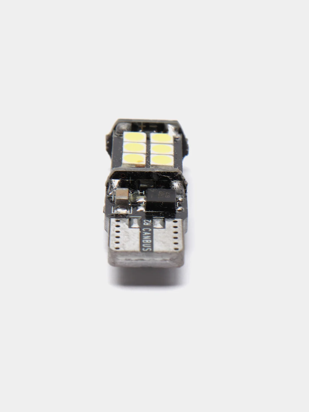 Габаритные светодиодные лампы, 2 штуки, автомобильная LED лампа T10 W5W с canbus