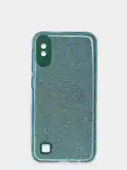 Чехол Samsung Galaxy A10 блестящий, Самсунг Галакси А10 с защитой камеры