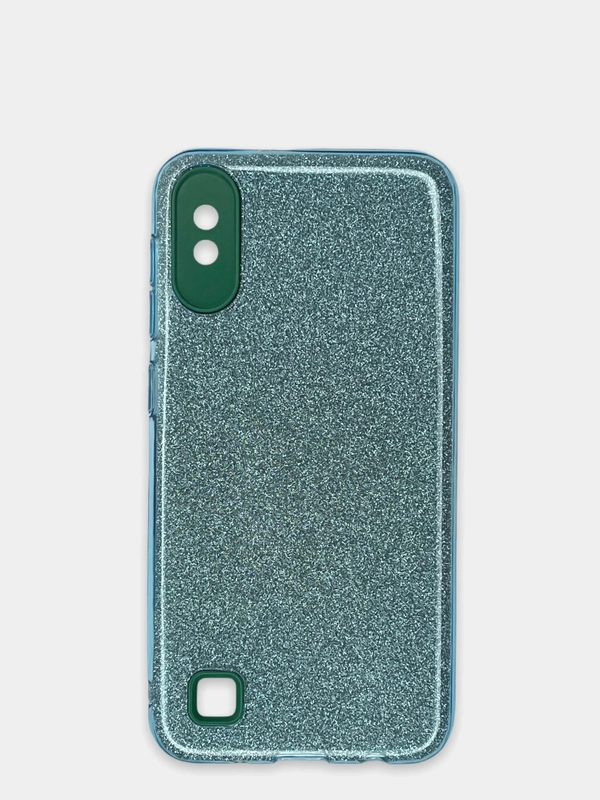 Чехол Samsung Galaxy A10 блестящий, Самсунг Галакси А10 с защитой камеры