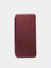 Бордовый чехол-книжка INFINIX NOTE 10 PRO