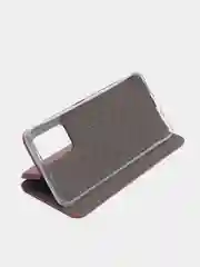 Бордовый чехол-книжка INFINIX NOTE 10 PRO
