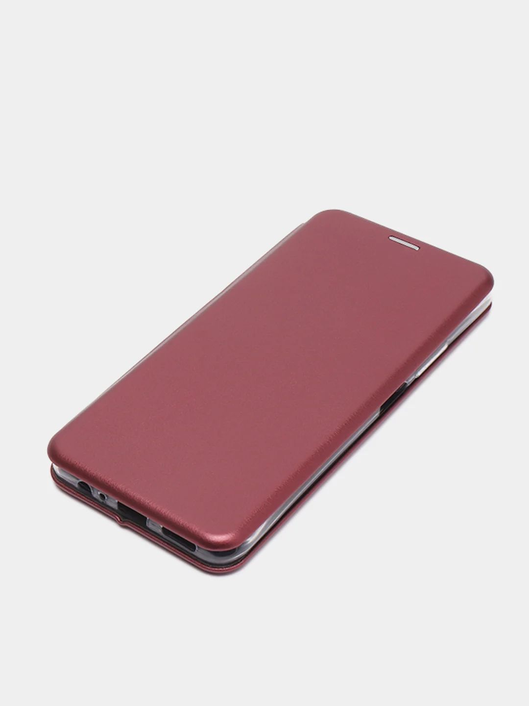 Бордовый чехол-книжка INFINIX NOTE 10 PRO