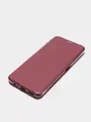 Бордовый чехол-книжка INFINIX NOTE 10 PRO