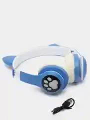 Морской беспроводные наушники Bluetooth, со светящимися ушками, детские