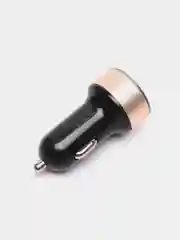 Золотой автомобильное зарядное устройство для телефона, 2 USB порта