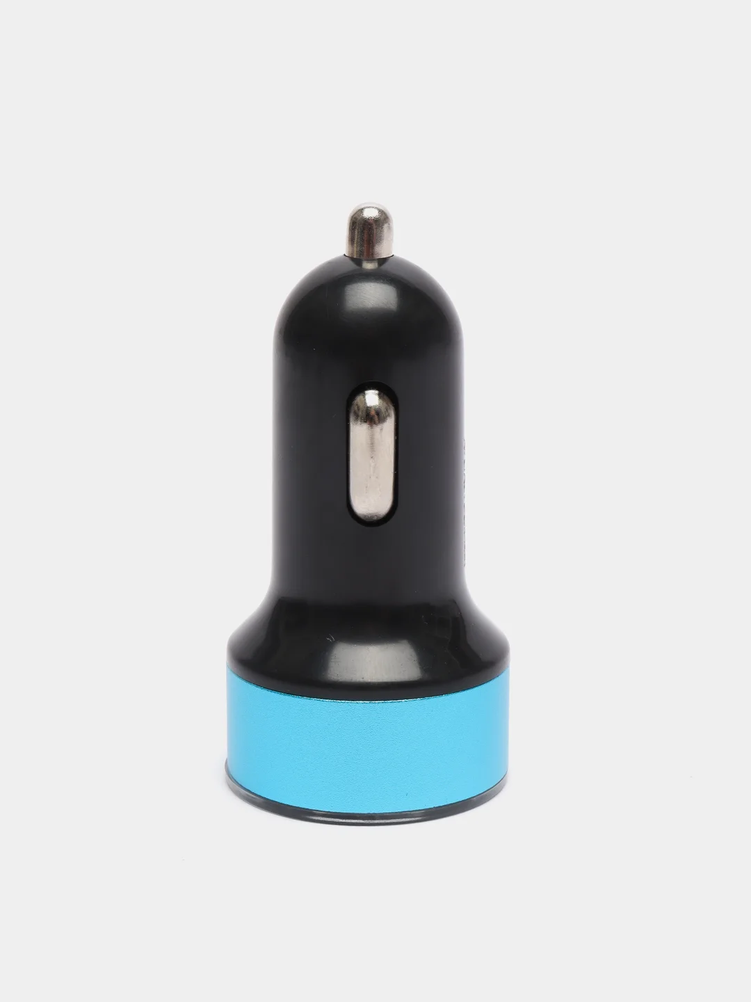 Синий автомобильное зарядное устройство для телефона, 2 USB порта
