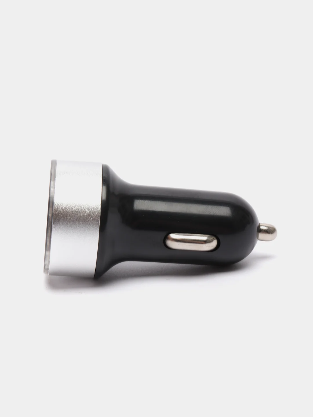 Серый автомобильное зарядное устройство для телефона, 2 USB порта