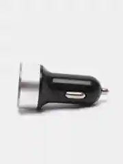 Серый автомобильное зарядное устройство для телефона, 2 USB порта