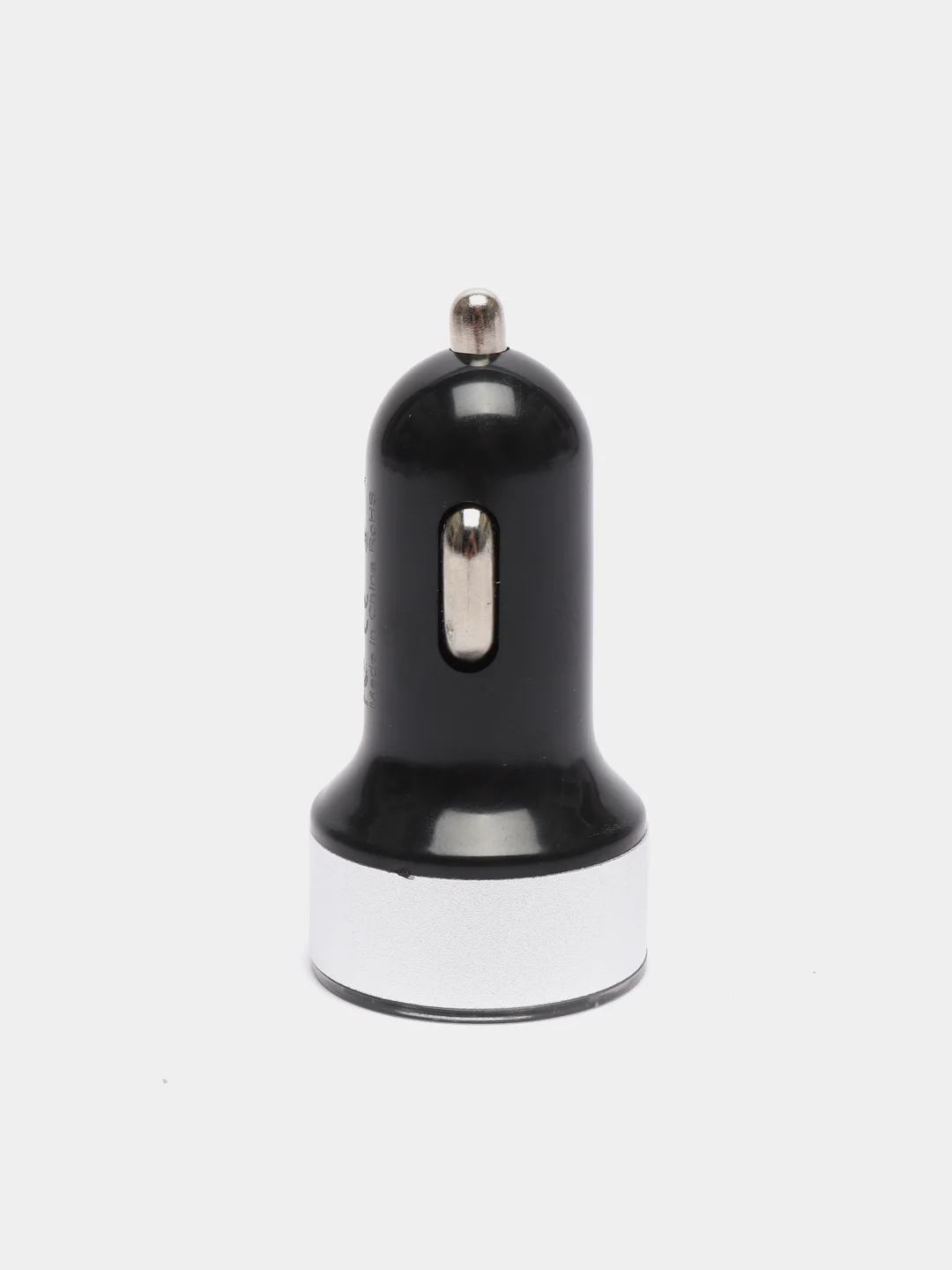 Серый автомобильное зарядное устройство для телефона, 2 USB порта