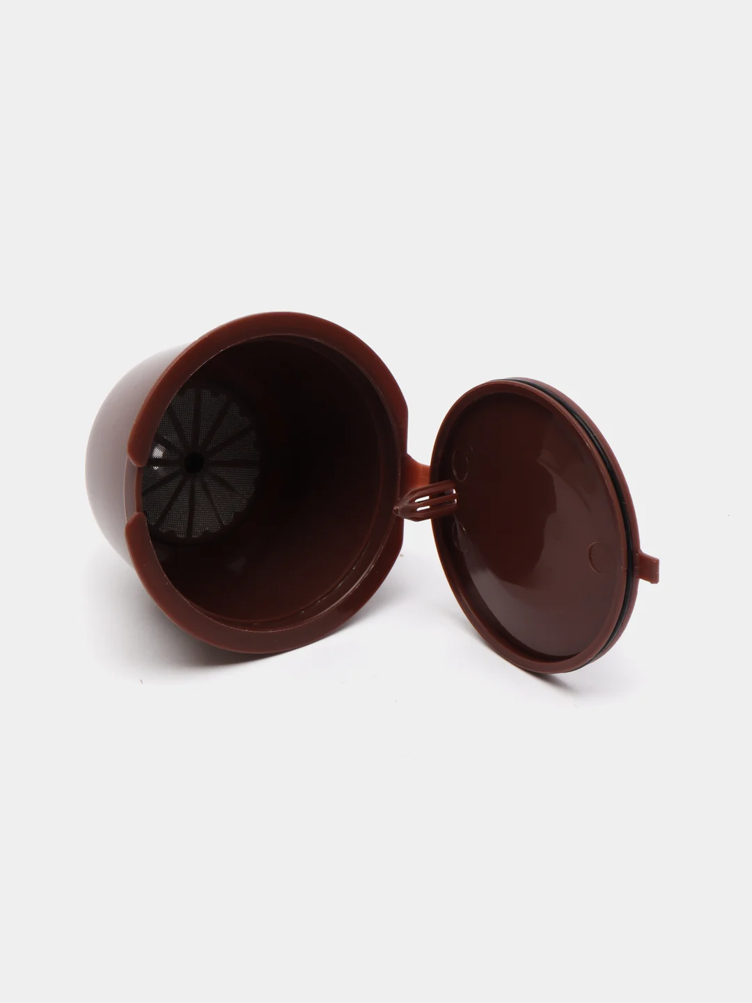Тёмно-коричневый многоразовые капсулы для кофемашин Dolce Gusto