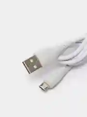 Белый кабель зарядный BOROFONE BX37 (1m, Micro-USB/Type-C/Lightning) для Android и Apple iPhone