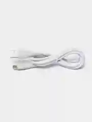 Белый кабель зарядный BOROFONE BX37 (1m, Micro-USB/Type-C/Lightning) для Android и Apple iPhone