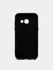 Серебряный чехол-накладка на Samsung A3 2017, A320