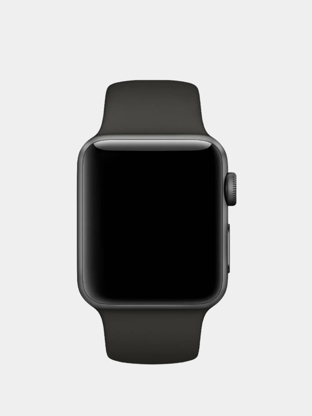 Розовый ремешок силиконовый для Apple Watch 38/40 и 42/44