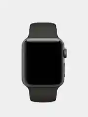 Розовый ремешок силиконовый для Apple Watch  38/40 и 42/44