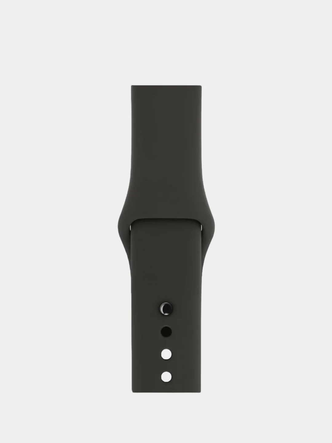 Розовый ремешок силиконовый для Apple Watch 38/40 и 42/44