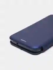 Синий чехол книжка на Samsung Galaxy S7, Самсунг Галакси С7