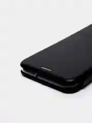 Черный чехол-книжка "Jeneva" Huawei P40 Lite