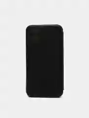Черный чехол-книжка "Jeneva" Huawei P40 Lite