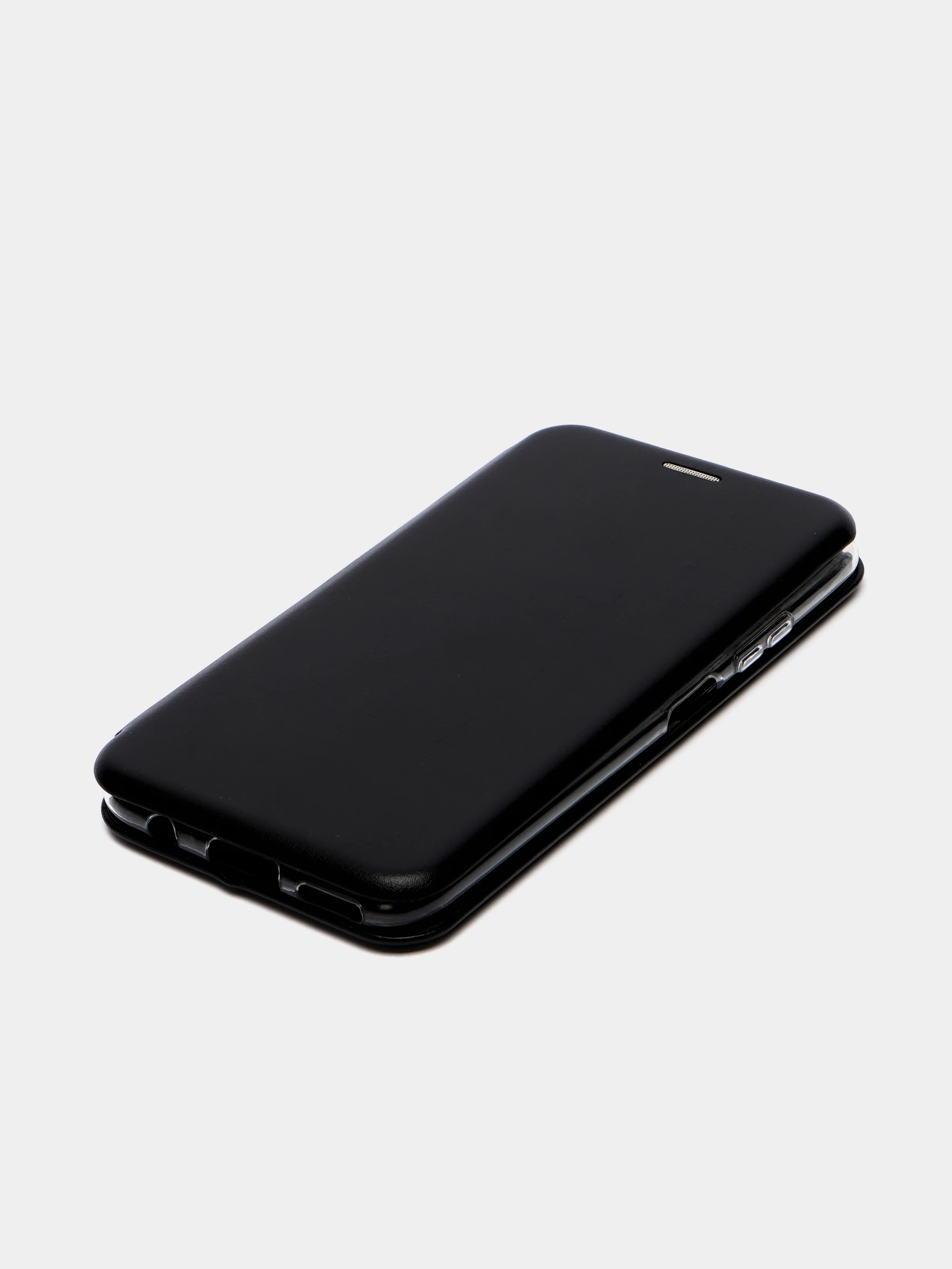 Черный чехол-книжка "Jeneva" Huawei P40 Lite
