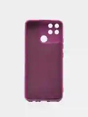 Марсала чехол REALME Narzo 50A  / REALME C25 / REALME C25S с защитой камеры и бархатом внутри