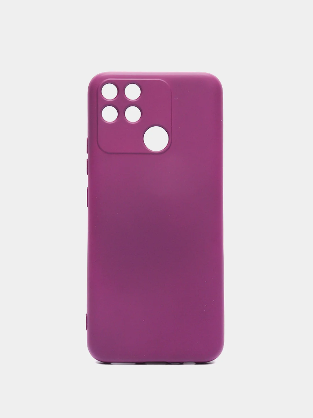 Марсала чехол REALME Narzo 50A  / REALME C25 / REALME C25S с защитой камеры и бархатом внутри