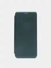 Тёмно-зелёный чехол-книжка INFINIX NOTE 10 PRO