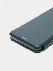 Тёмно-зелёный чехол-книжка INFINIX NOTE 10 PRO