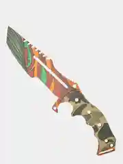 Желтый нож деревянный "охотник" кс го / cs go, 18 видов