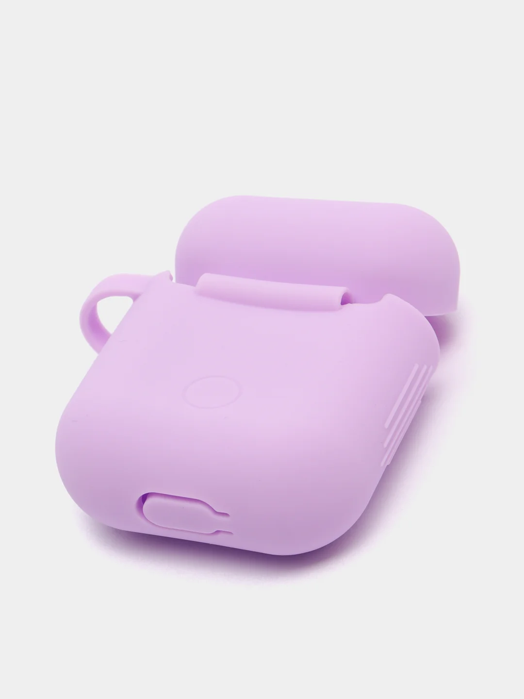 Лавандовый силиконовый чехол для наушников AirPods 1 / 2 / TWS i9s i10 i11 i12 i13 i14 i15 i100
