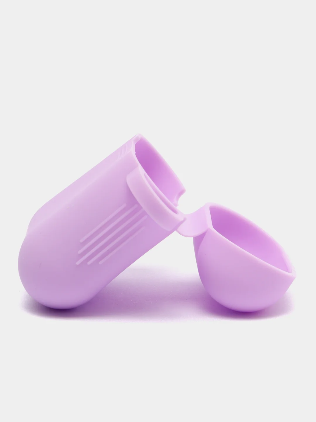 Лавандовый силиконовый чехол для наушников AirPods 1 / 2 / TWS i9s i10 i11 i12 i13 i14 i15 i100