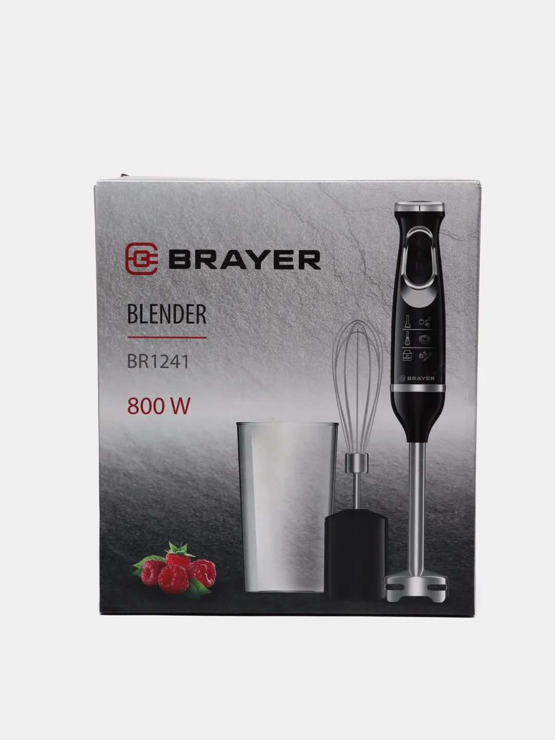 Блендер погружной BRAYER BR1241 плавная регулировка скорости