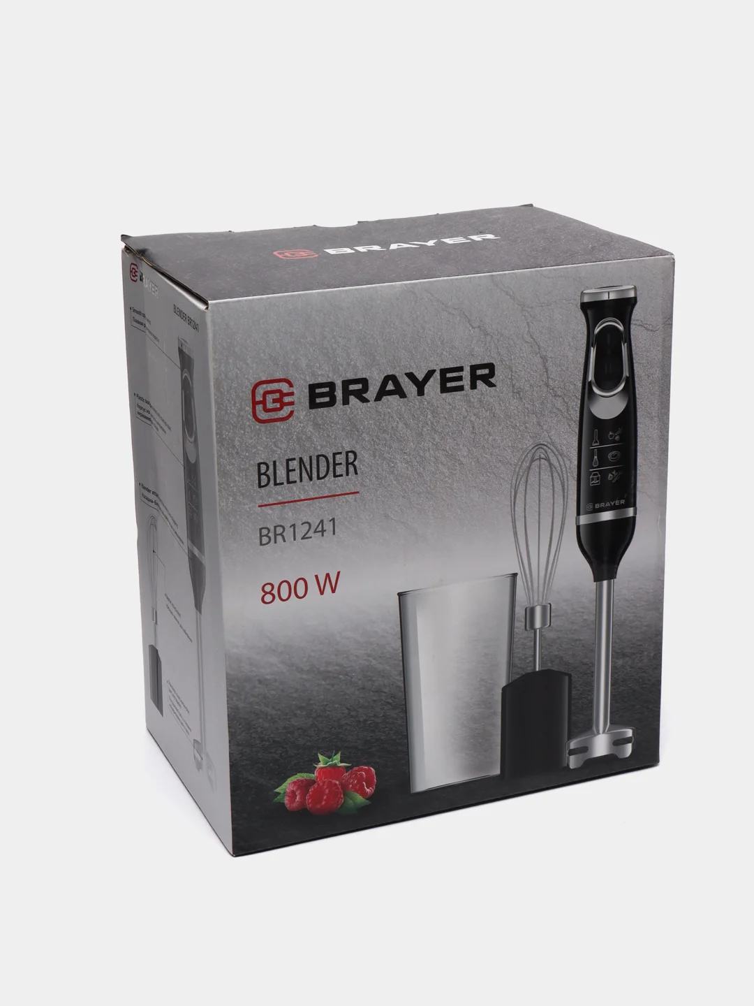 Блендер погружной BRAYER BR1241 плавная регулировка скорости
