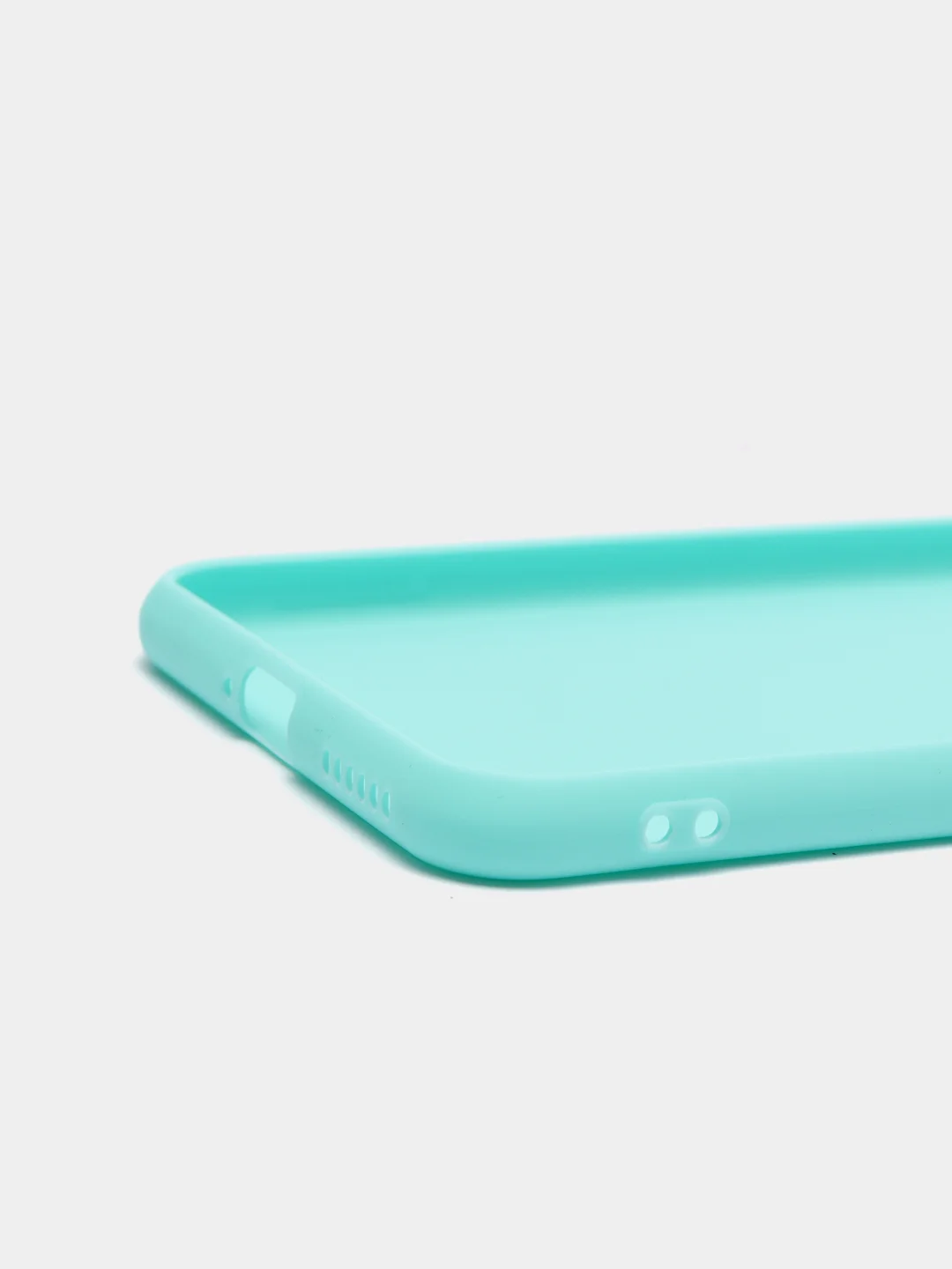 Бирюзовый чехол Mi 11 Lite, Xiaomi 11 Lite 5G NE, Сяоми 11 Лайт 5G НЕ, силиконовый цветной матовый