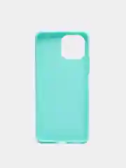 Бирюзовый чехол Mi 11 Lite, Xiaomi 11 Lite 5G NE, Сяоми 11 Лайт 5G НЕ, силиконовый цветной матовый